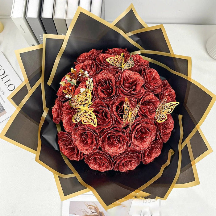 Glitter Rose Bouquet