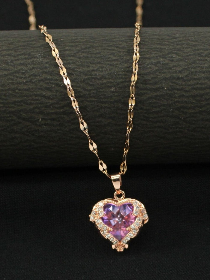Ocean Heart Necklace