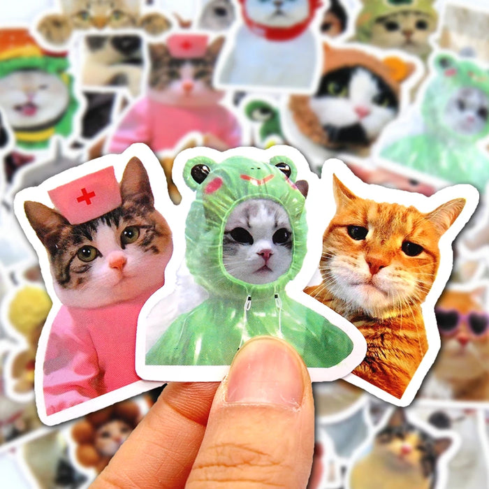 Funny Cat Sticker Pack