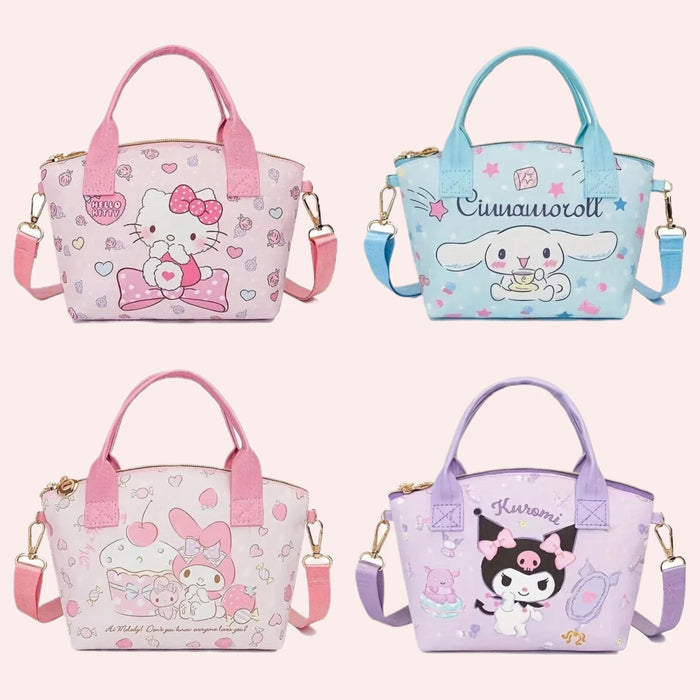 Sanrio Rose Print Tote Handbag