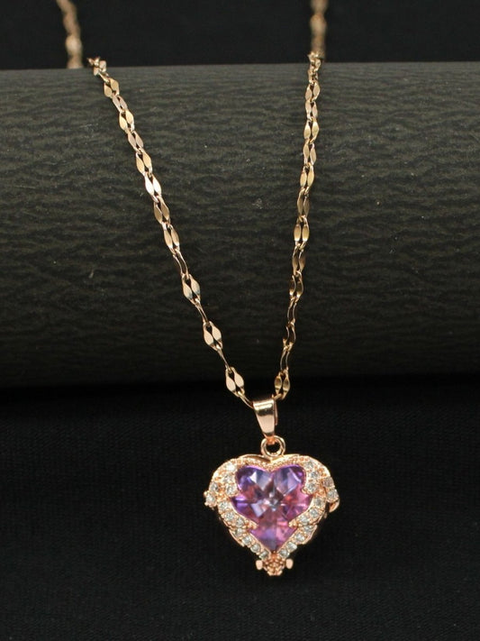 Ocean Heart Necklace